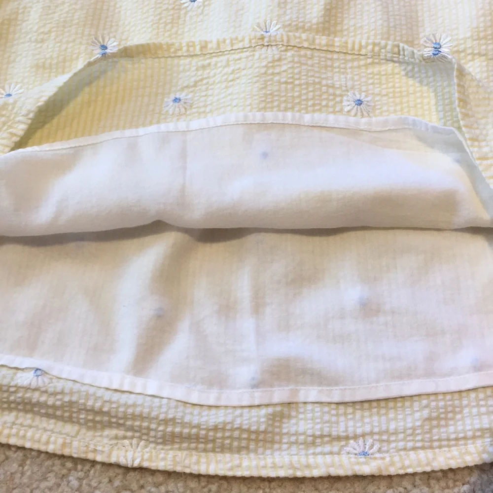 NWOT GAP seersucker skirt and bandana